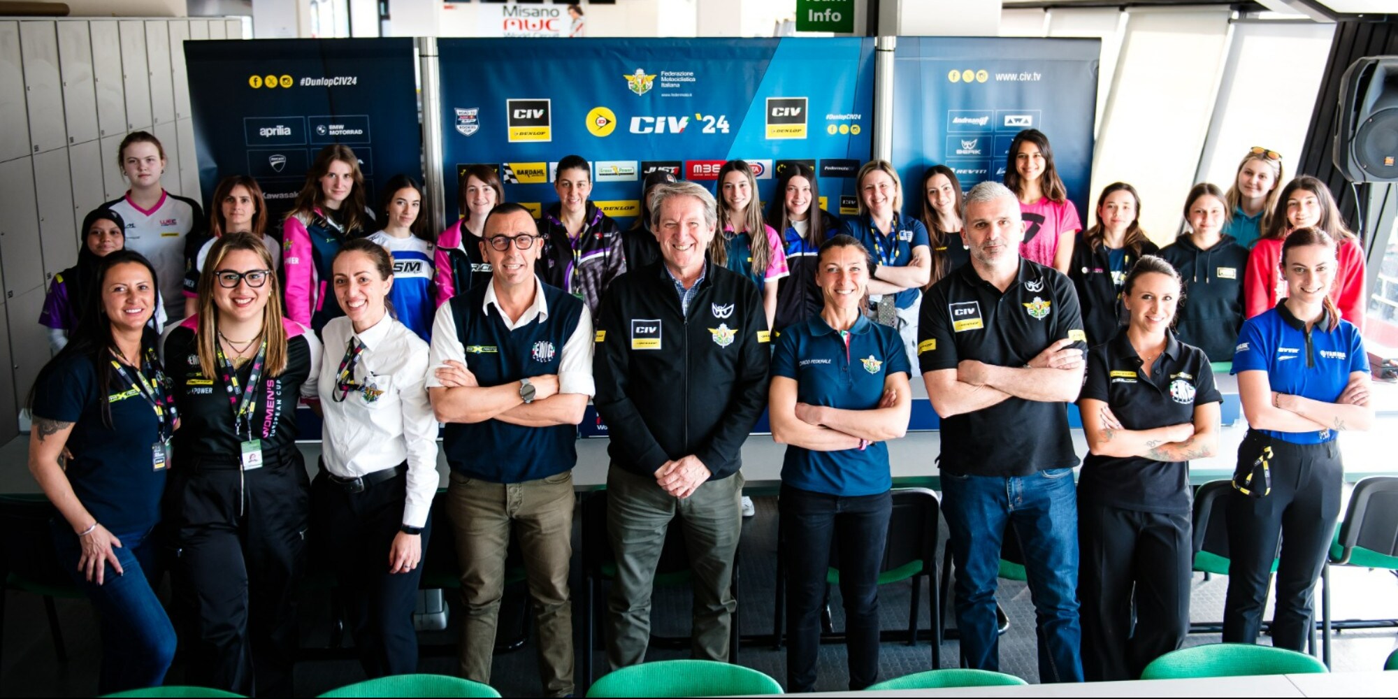 Presentati a Misano il CIV Femminile ed il Women’s European Championship