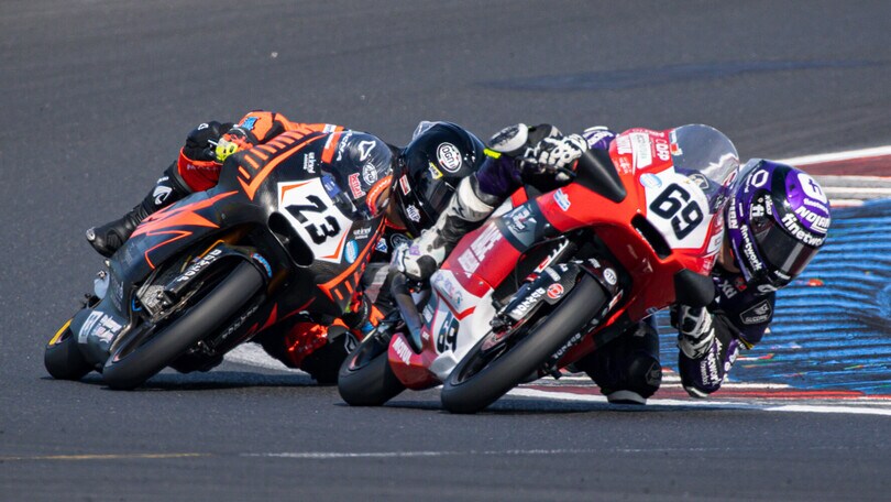 Bartolini pizzica il verde, nel CIV Moto3 vince ancora Ruda