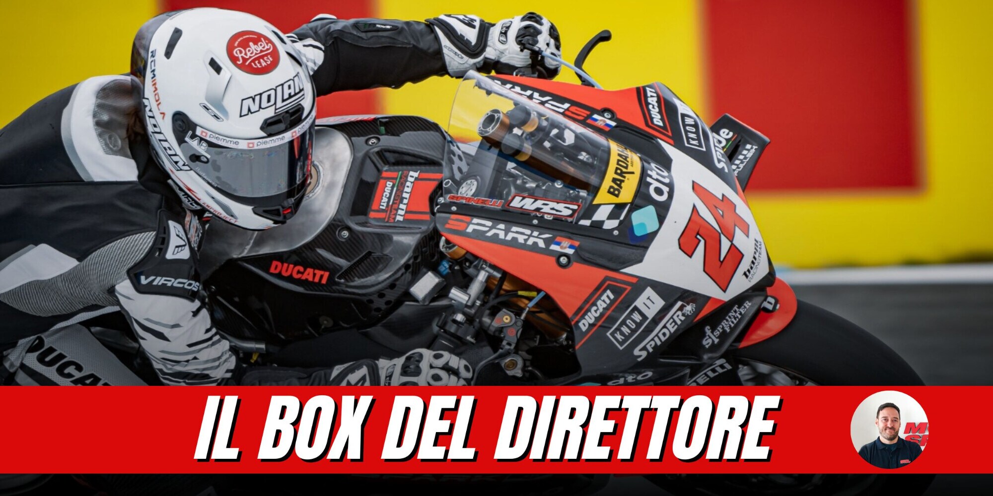 Superbike Assen, Spinelli-Barni: che storia!