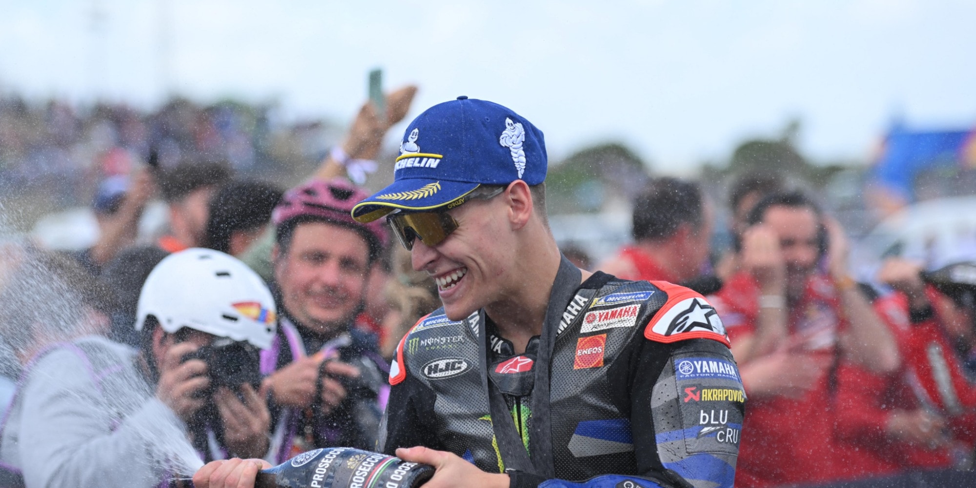 MotoGP Jerez, Quartararo: prima il podio Sprint, poi la doccia fredda