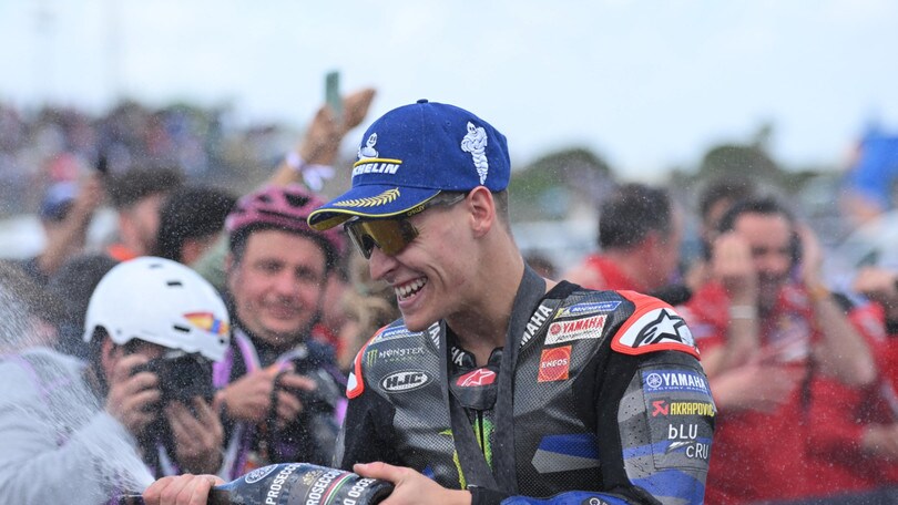 MotoGP Jerez, Quartararo: prima il podio Sprint, poi la doccia fredda