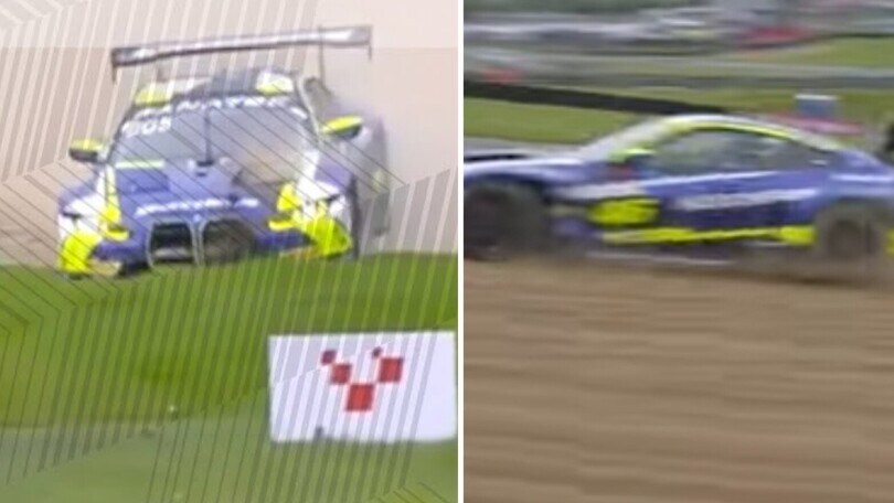 Valentino Rossi, che spavento! Lo sterzo resta bloccato in curva