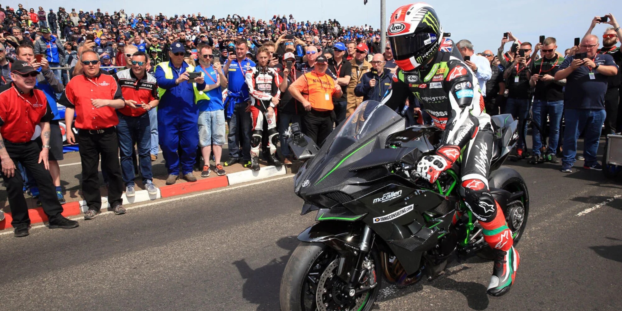 Jonathan Rea ospite alla NW200