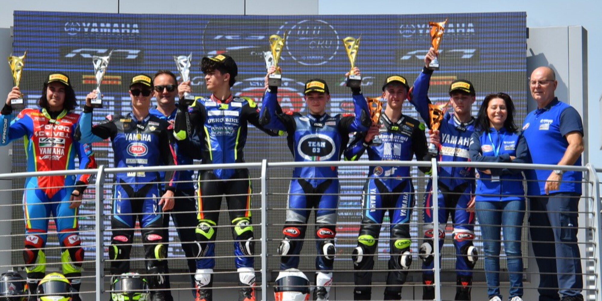 Yamaha R3 Cup Italia: Gianmaria Ibidi è il primo vincitore del 2024