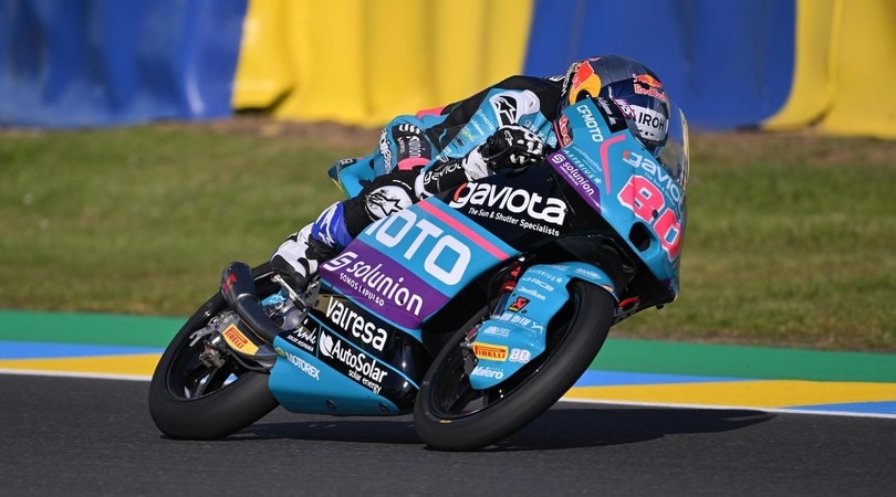 Moto3, risultati e tempi delle P1 al GP Le Mans 2024: doppietta Aspar, sesto Rossi