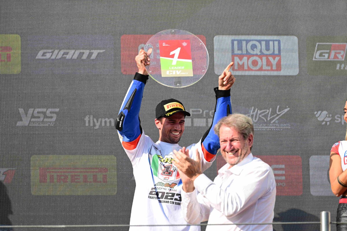 Simone Corsi, il campione del CIV Supersport è pronto per Vallelunga
