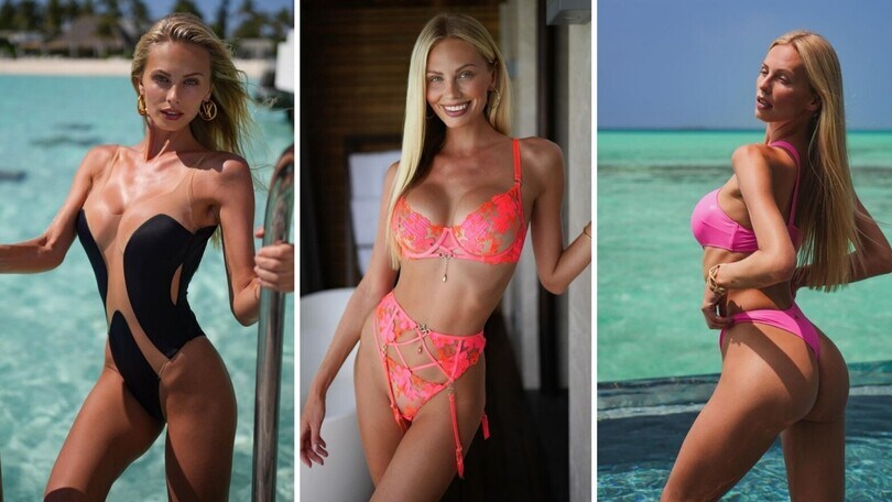 Anet Mlcakova, le foto bollenti della fidanzata di Niccolò Canepa