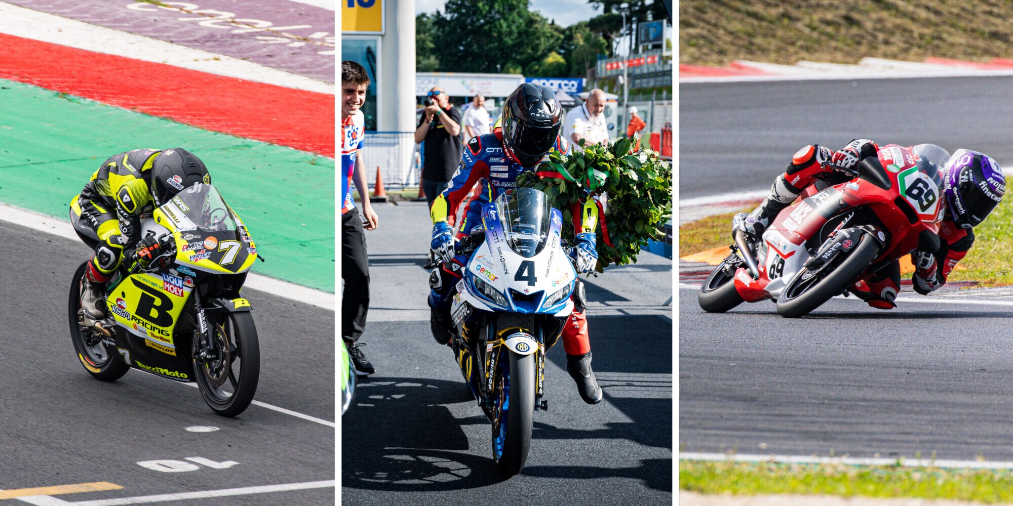 CIV Vallelunga: Borrelli, Cazzaniga e Ruda gioiscono in Gara 1