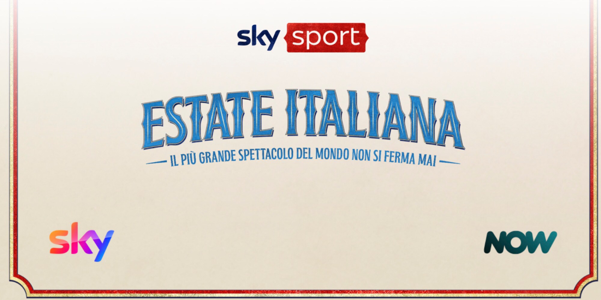 I tanti appuntamenti dell'estate italiana su Sky Sport