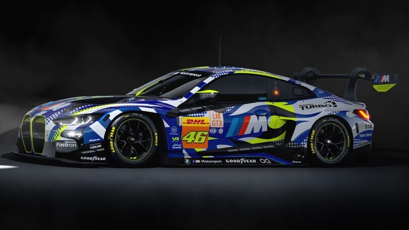 Valentino Rossi, livrea speciale per la 24 Ore di Le Mans