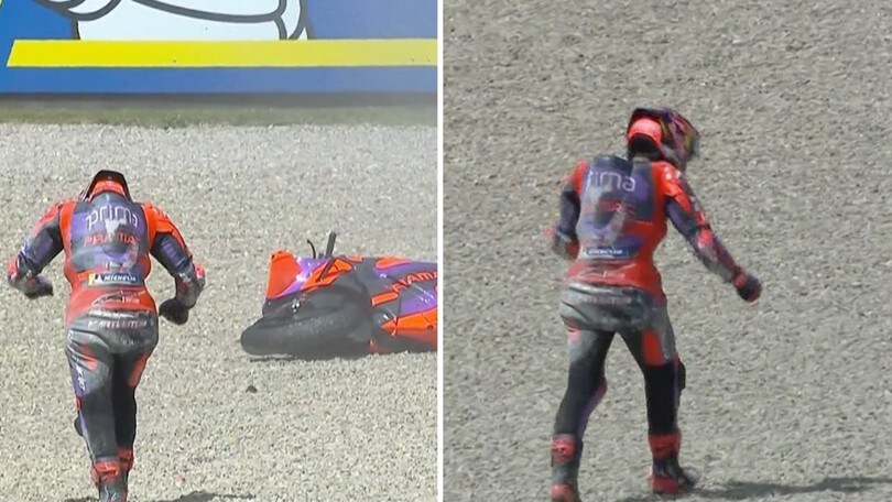 MotoGP Italia: Jorge Martin a terra nella Sprint