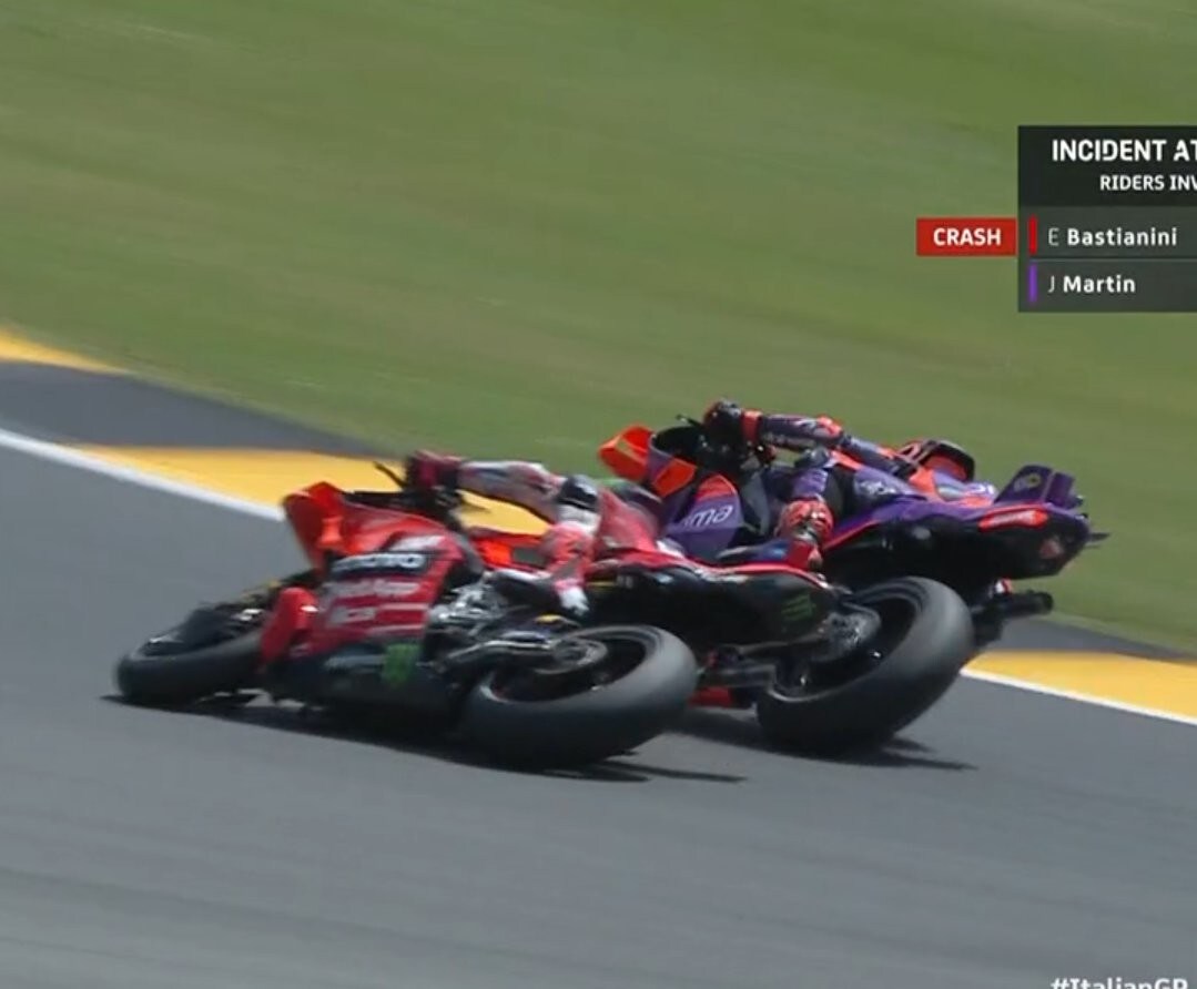 MotoGP Italia: Jorge Martin a terra nella Sprint
