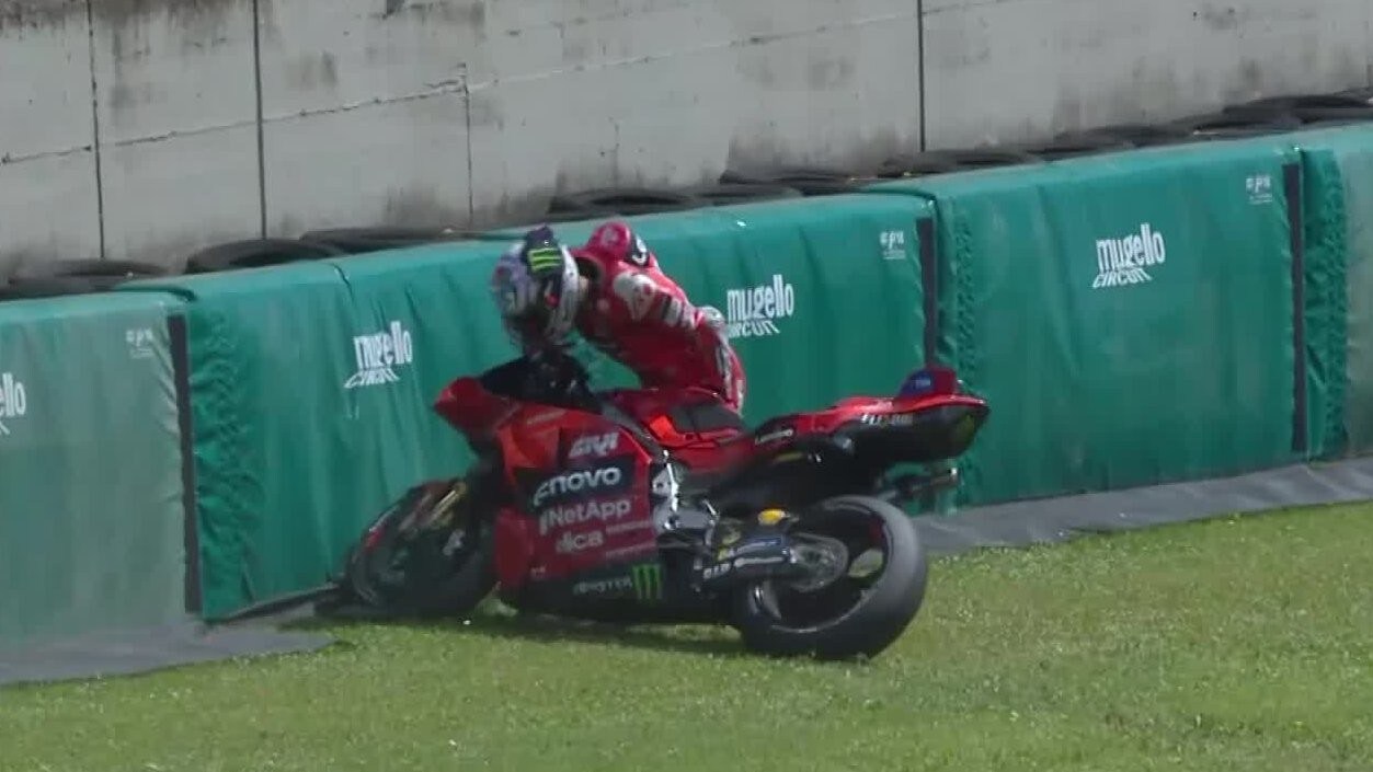 MotoGP Italia: Jorge Martin a terra nella Sprint