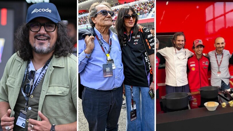 MotoGP: da Borghese a Cracco, parata di VIP al Mugello