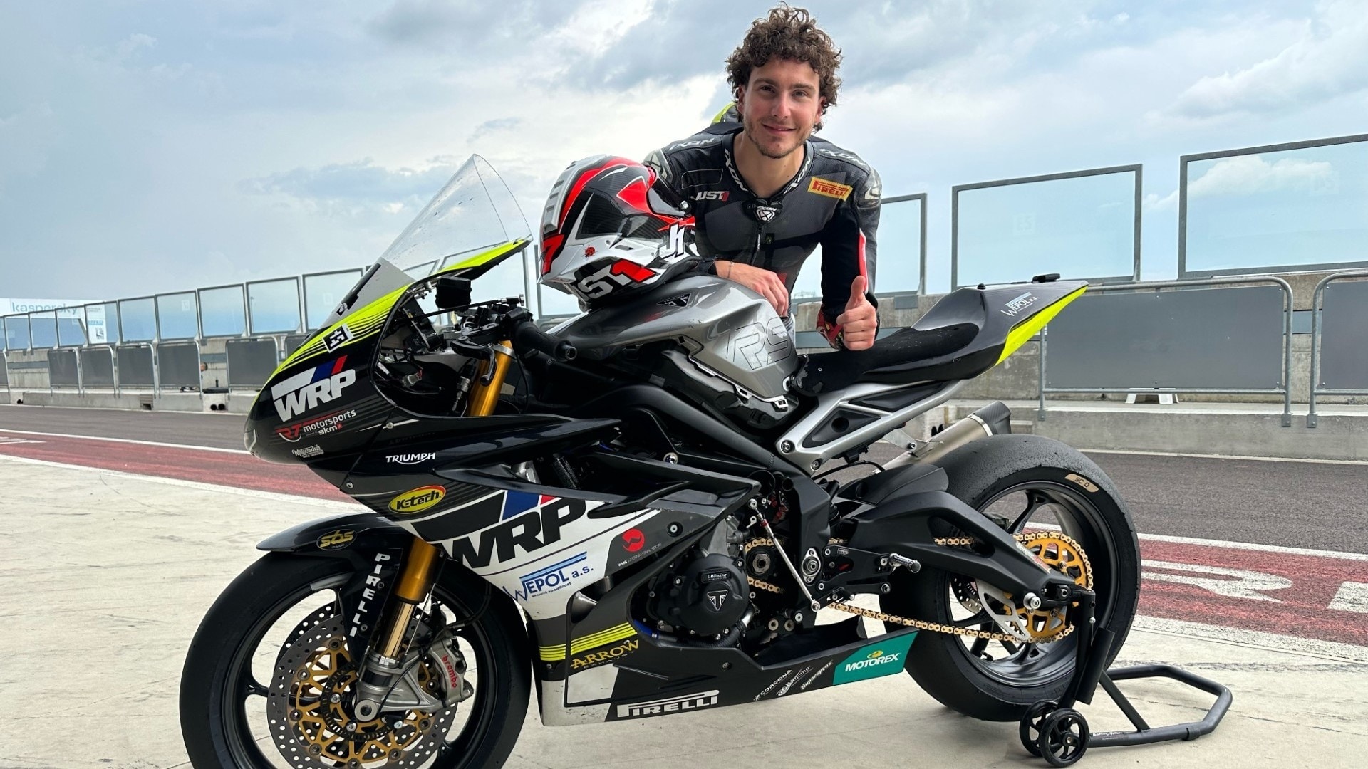 SSP: Baldassarri a Misano con la Triumph del team Wepol Racing