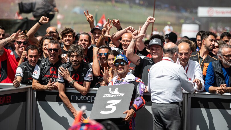 MotoGP oggi, il team Pramac e Campinoti salutano Martin