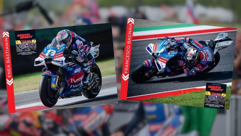 Motosprint è in edicola! E all'interno il poster Bagnaia-Bastianini!