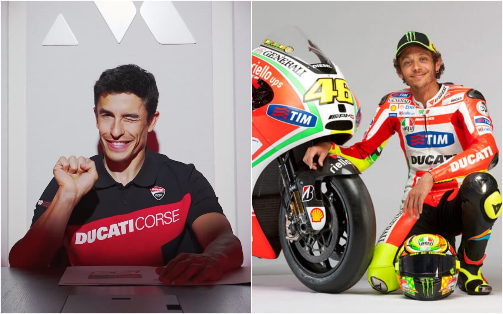 La nuova sfida di Marquez in Ducati: vincere dove Rossi ha fallito