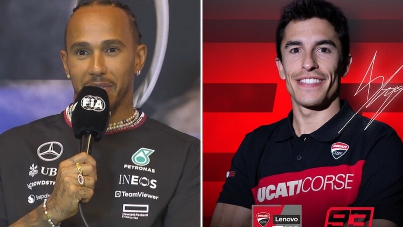 MotoGP, Hamilton: "Marquez? Impaziente di vederlo sulla Ducati"