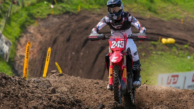 Lettonia: prove cronometrate a Gajser e Coenen