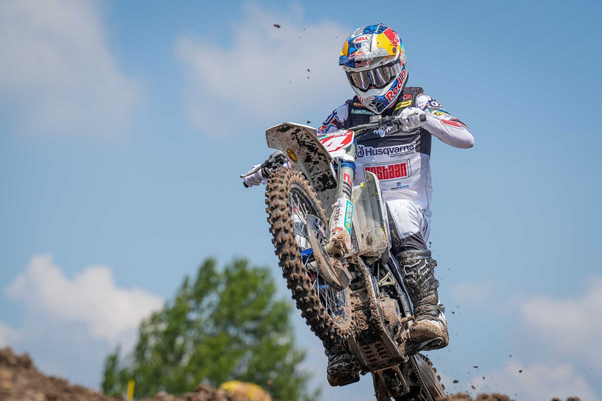 Qualifica MX2: uno due per Husqvarna a Kegums