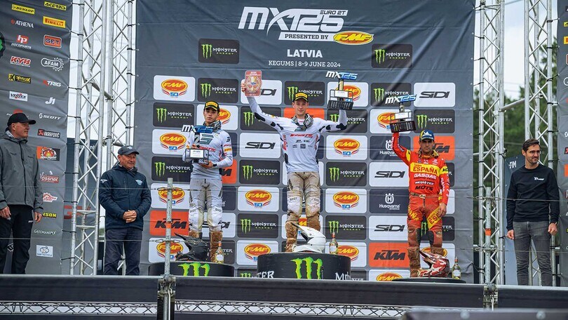 EMX125: Zanocz torna al successo in Lettonia