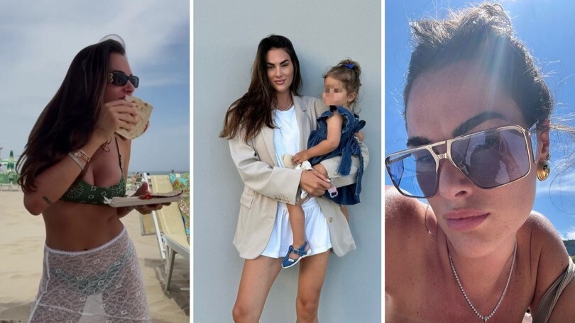 Francesca Sofia Novello, weekend al mare senza Valentino Rossi