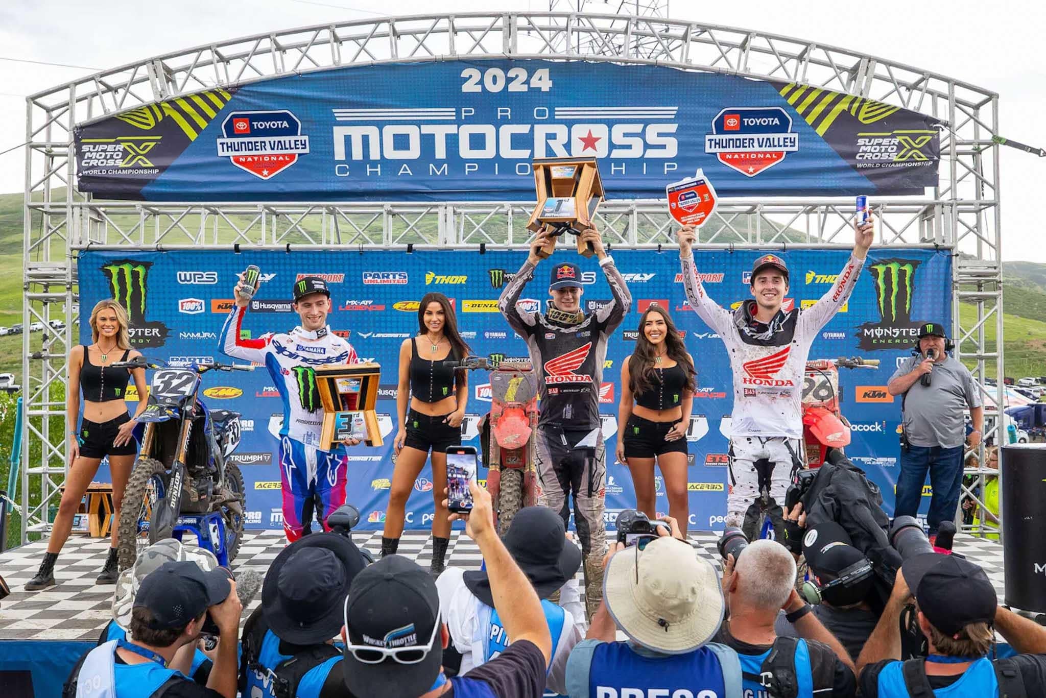 MX450: Lawrence torna al successo a Thunder Valley