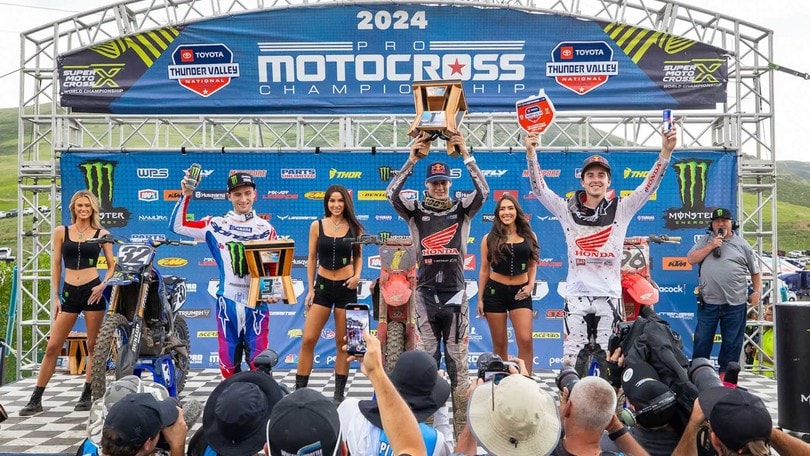 MX450: Lawrence torna al successo a Thunder Valley