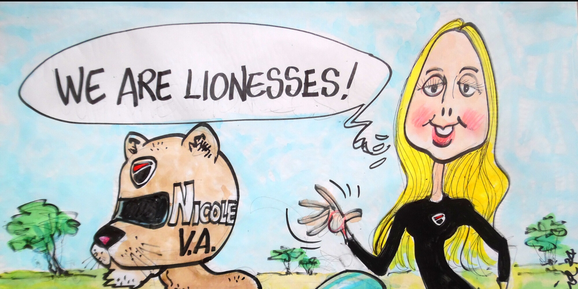 Il messaggio di Nicole Van Aswegen | Io Guido da Sola