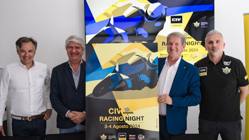 CIV: presentata a Misano l'edizione 2024 della Racing Night