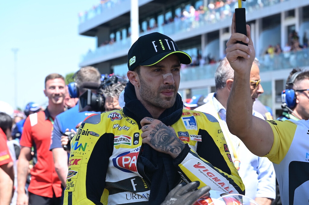 SBK Misano, Iannone: “La V4R al limite? Spero di no"