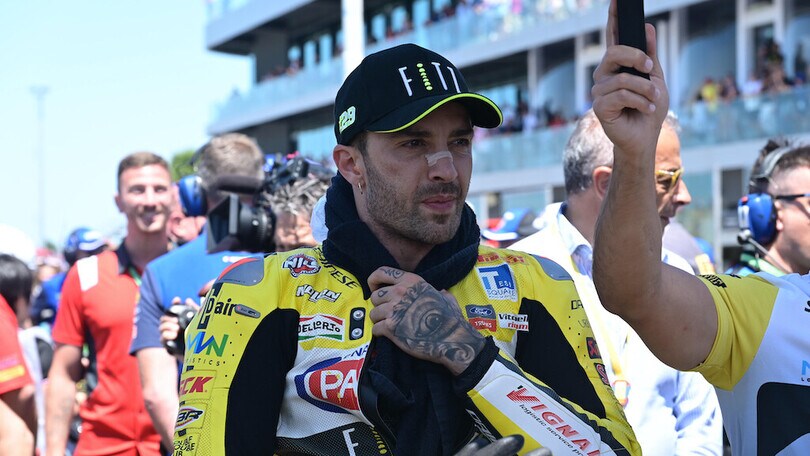 SBK Misano, Iannone: “La V4R al limite? Spero di no"