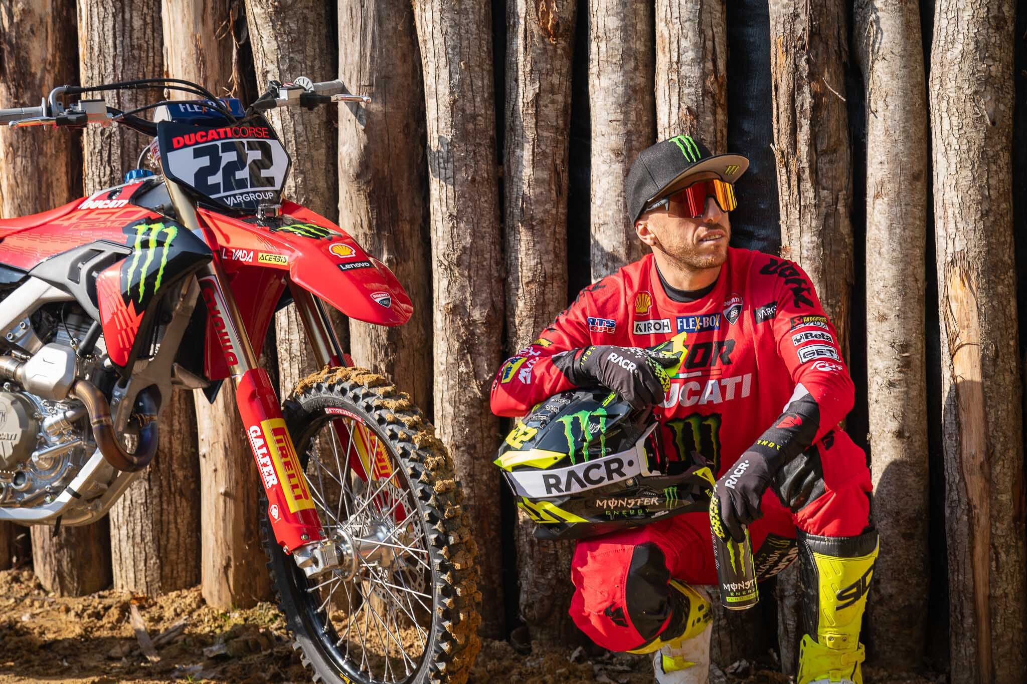 Motocross: Cairoli torna alle competizioni con Ducati