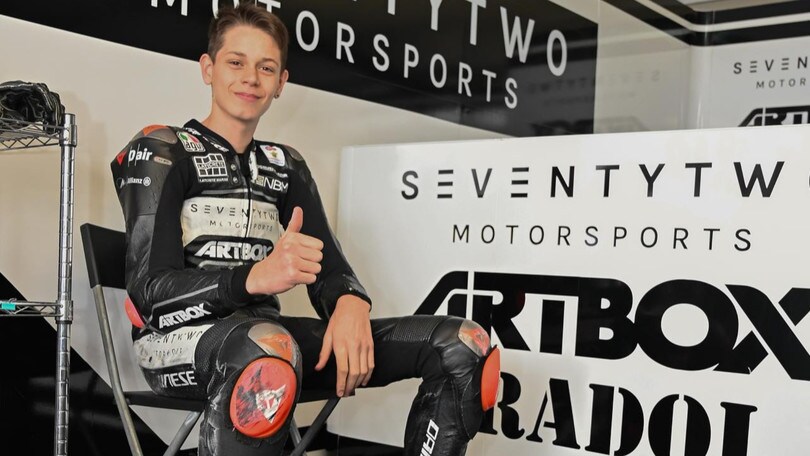 FIM JuniorGP, attesa finita: Guido Pini torna in pista a Portimao