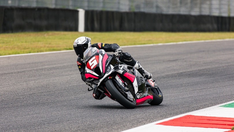 SBK, CIV Mugello: Romano Fenati, le foto del (breve) ritorno in pista