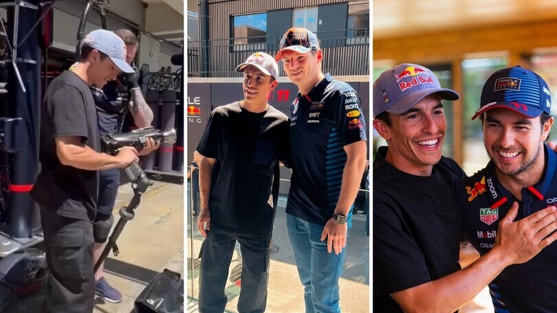 F1: Marc Marquez ospite Red Bull nel GP Spagna