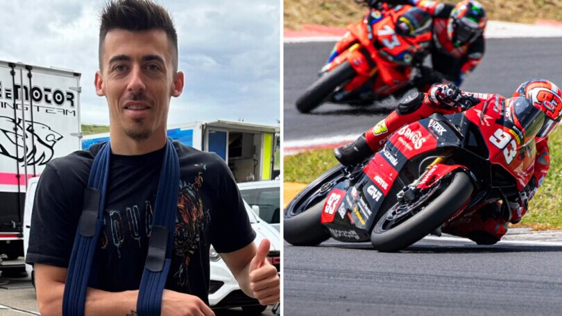 SBK, CIV Mugello: Mercandelli è unfit, niente Gara 2