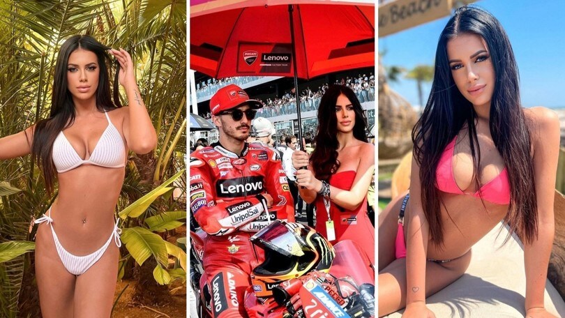 MotoGP: Giorgia Pianta, l'ex ombrellina di Bagnaia fa sognare i social