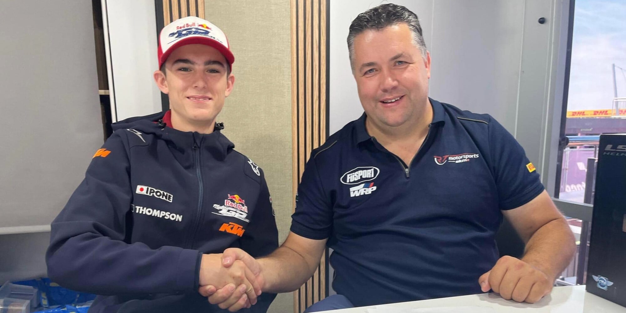SSP300: Svoboda out fino a Portimao, lo sostituirà Carter Thompson