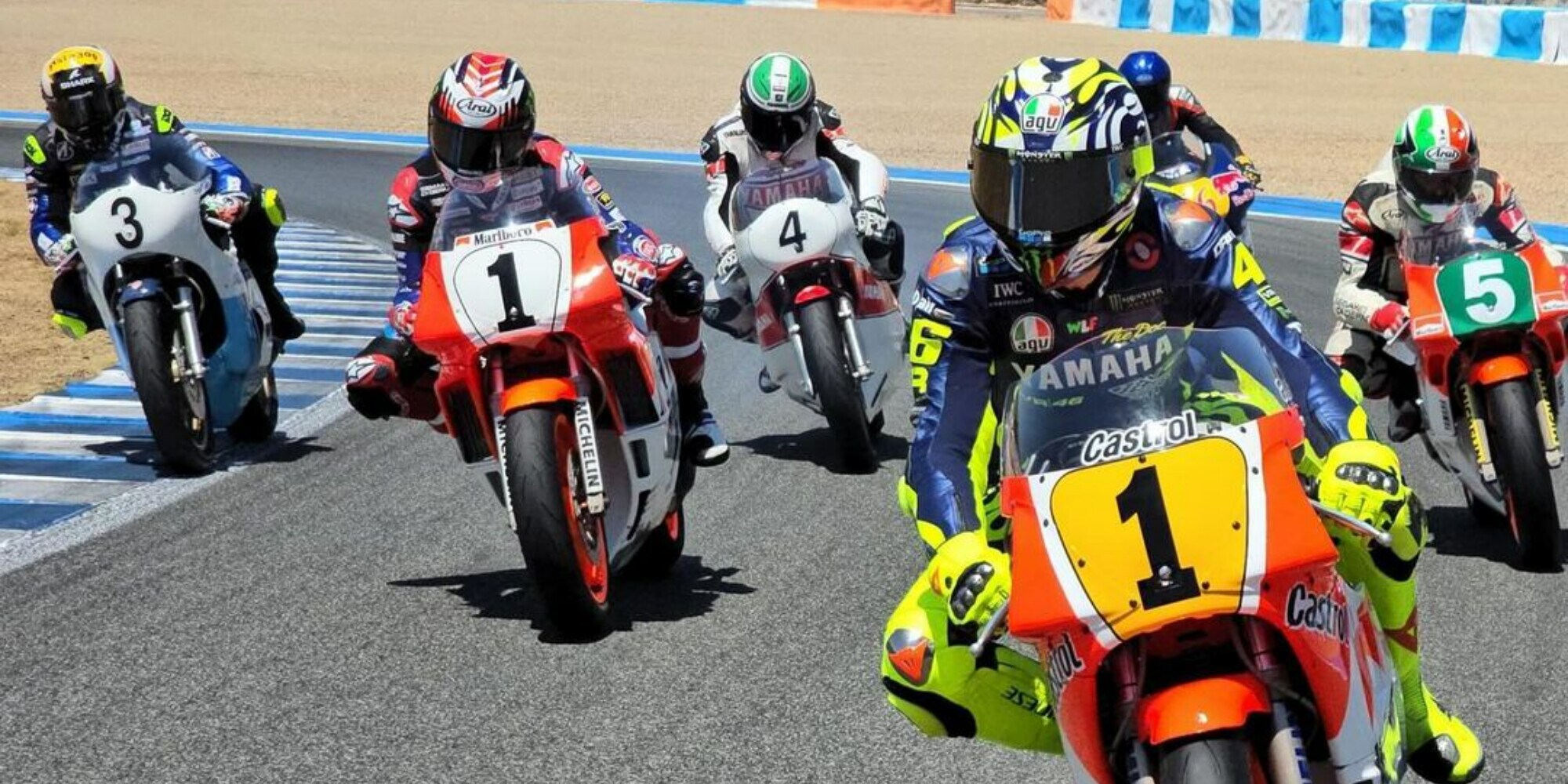 A Jerez il Yamaha Racing Experience: i campioni di oggi sulle moto di ieri