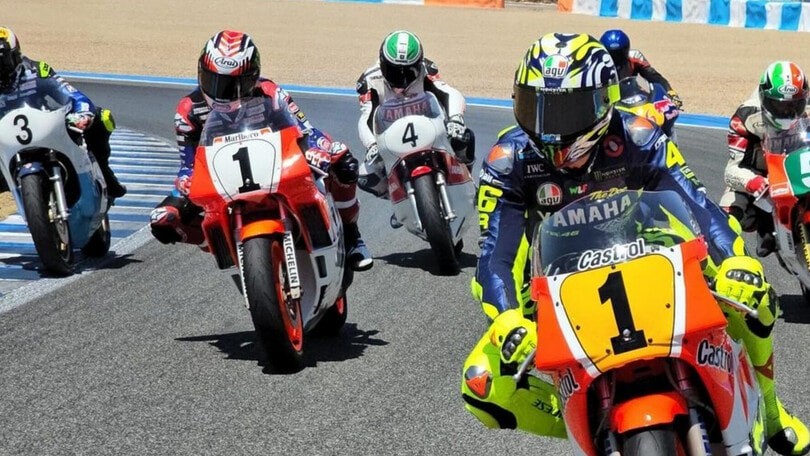 A Jerez il Yamaha Racing Experience: i campioni di oggi sulle moto di ieri