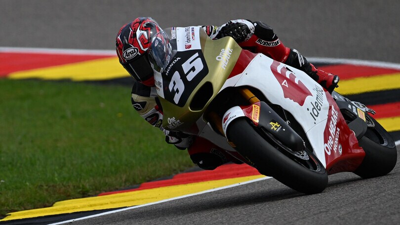 Moto2, GP Germania 2024: Chantra demolisce il record in P1, terzo Aldeguer