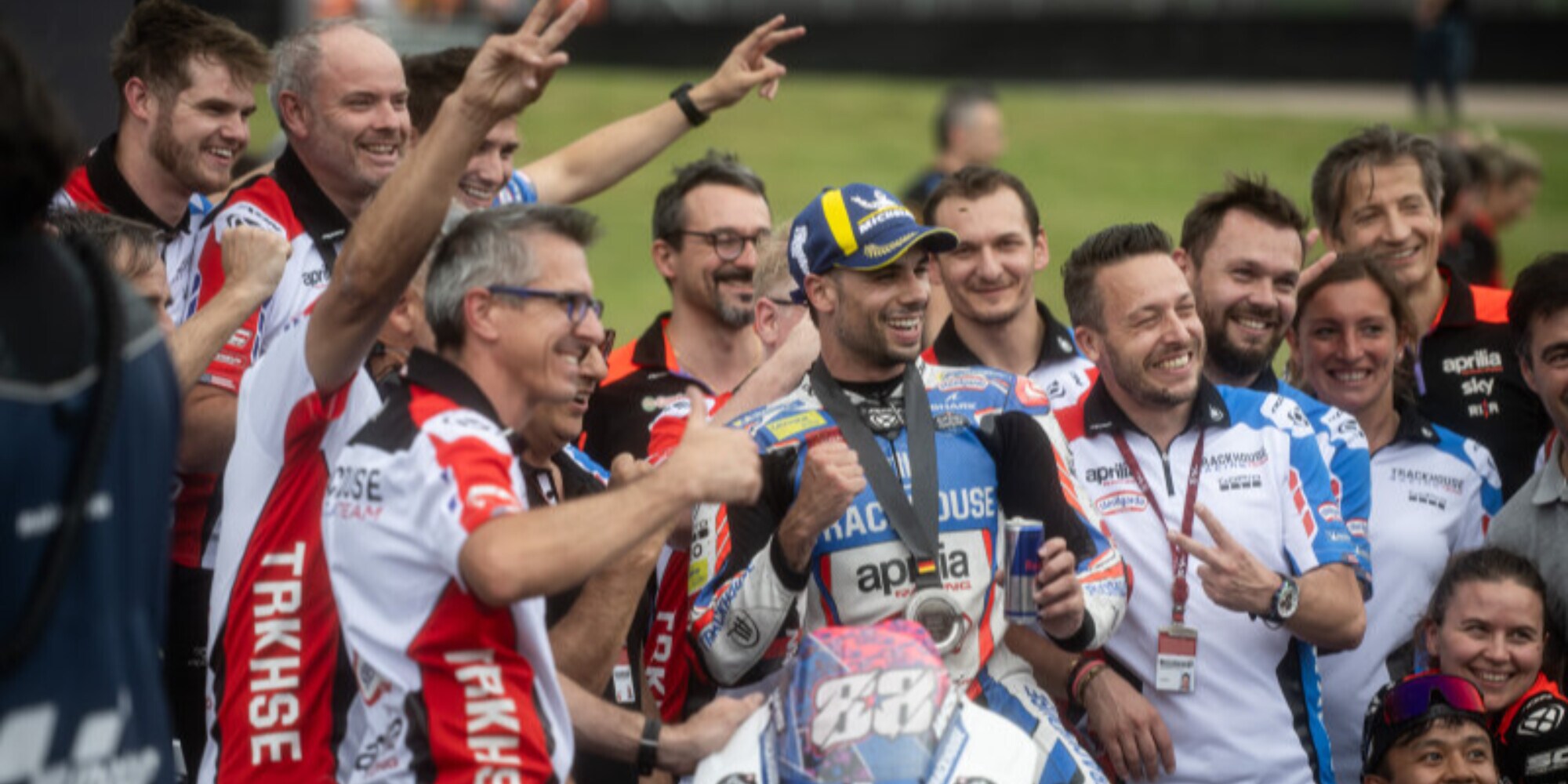 GP Germania amaro per Aprilia, solo Oliveira tiene alta la bandiera di Noale
