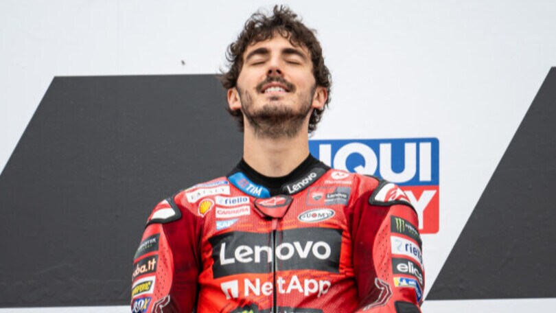 MotoGP: Bagnaia inarrestabile, quattro vittorie consecutive come nel 2022