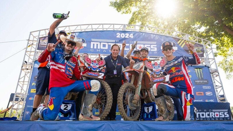 450MX: Sexton vittoria e sorpasso a RedBud