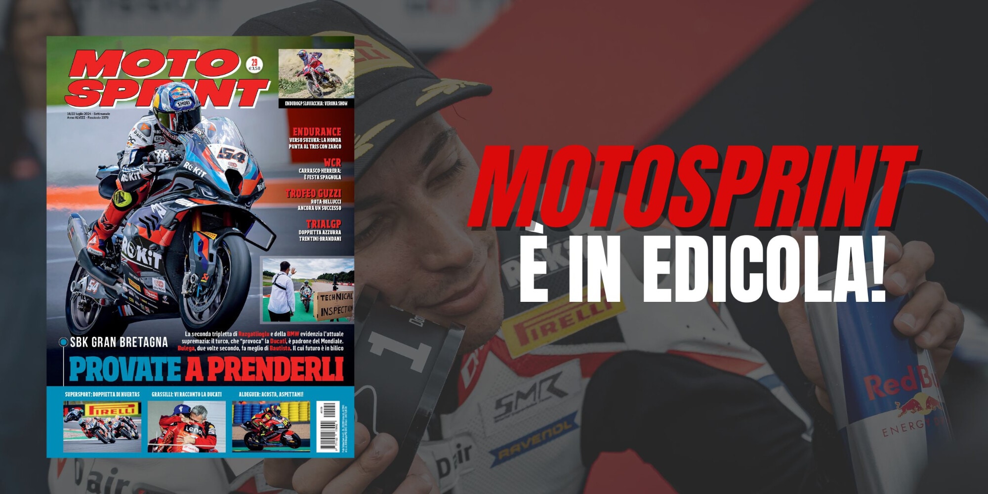 Motosprint n29 è in edicola: provate a prenderli!