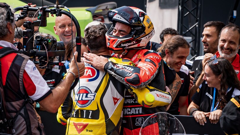 Una sella per due: Petrucci e Iannone sul podio con sogni da ufficiale