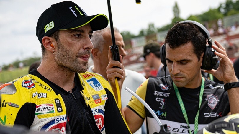 SBK Most, Iannone: "Oggi che sfortuna, ma sono il Re delle Rimonte"