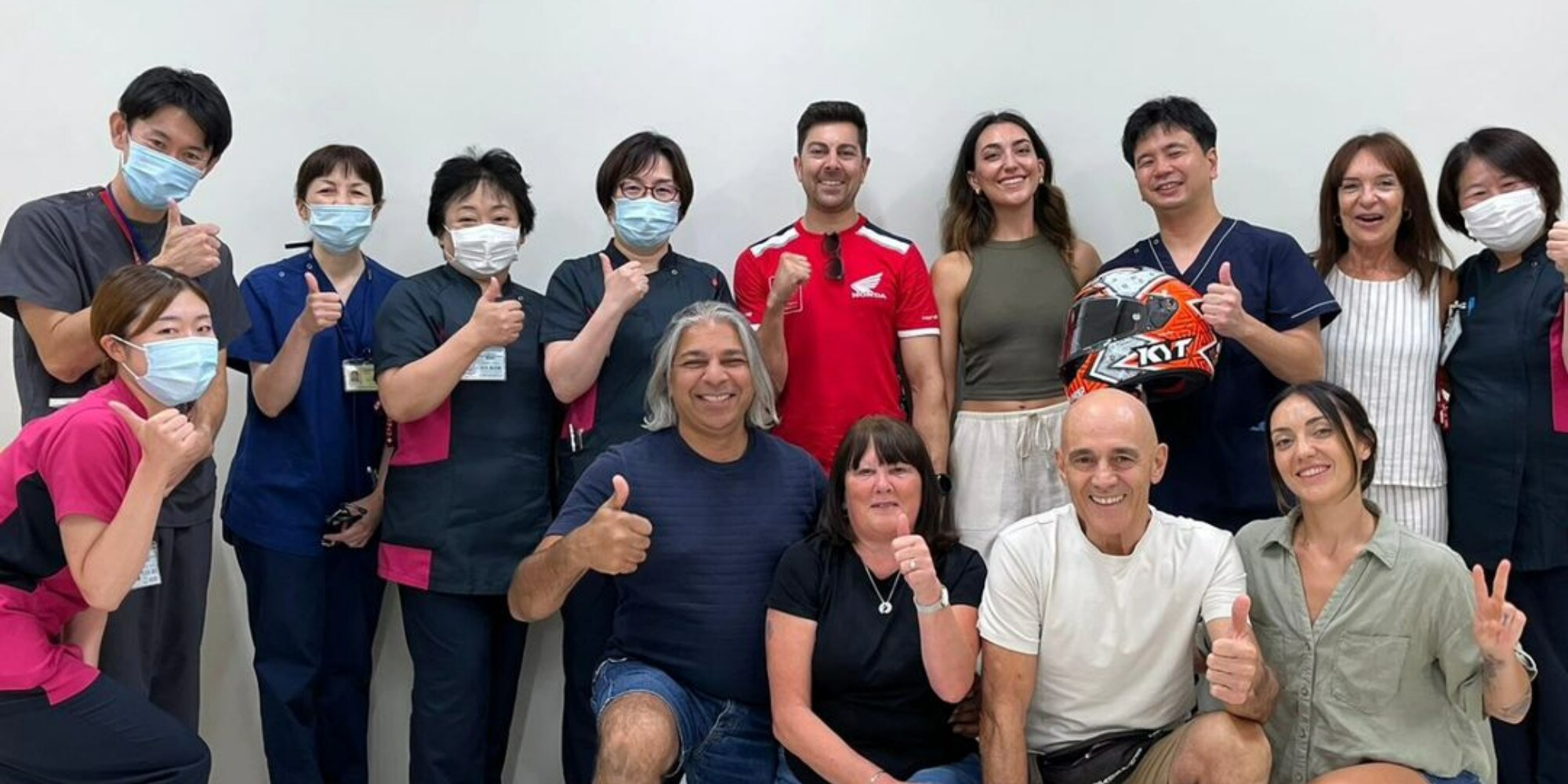 8 ore di Suzuka: Gino Rea torna a ringraziare i medici che due anni fa gli salvarono la vita